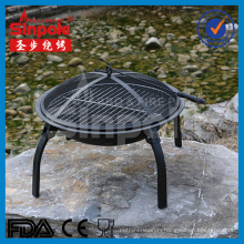 22inch Portable Fire Pit with BBQ Grill (SP-FT001)